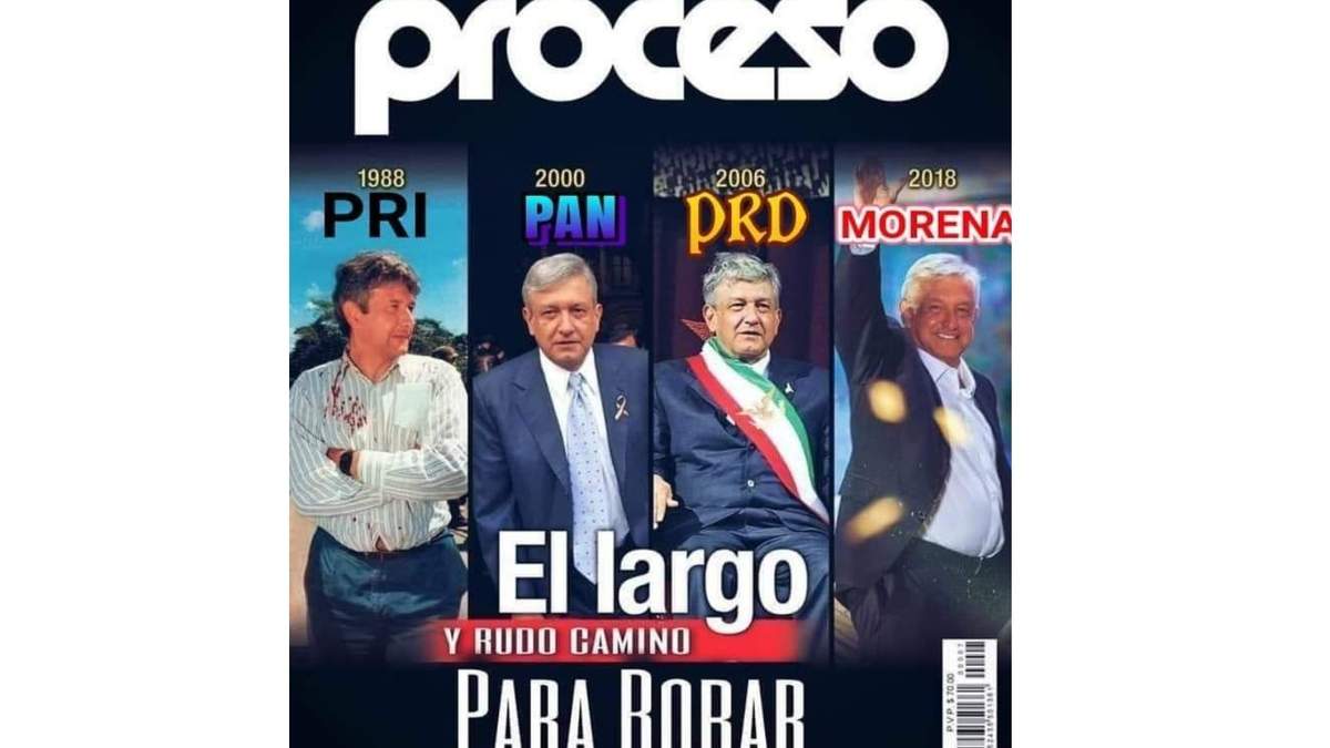 La portada fácil que circula en redes sociales