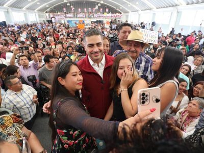 “La gente necesita un servidor público confiable”: Harfuch ante simpatizantes de Tláhuac