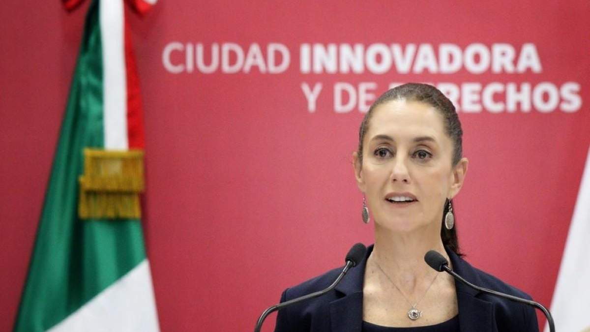 La jefa de gobierno, Claudia Sheinbaum