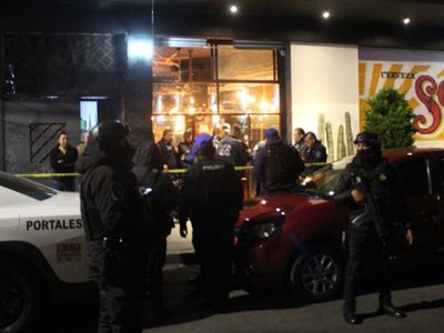 Asesinan a un hombre en el bar Emporio en la alcaldía Benito Juárez