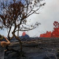 Cierran pozos de producción de planta geotérmica por erupción del Kilauea