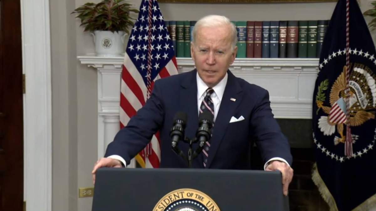 El presidente de EU, Joe Biden