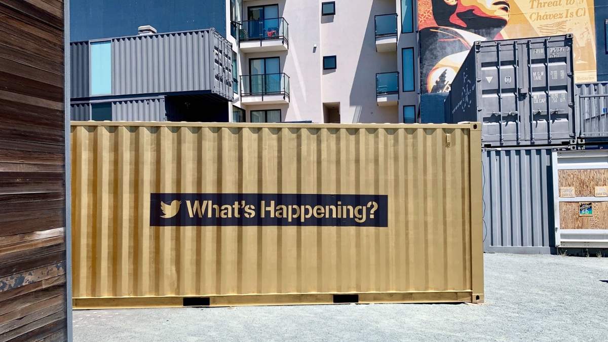 Un anuncio de Twitter en EU