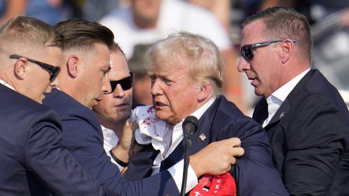 Trump, minutos después del disparo