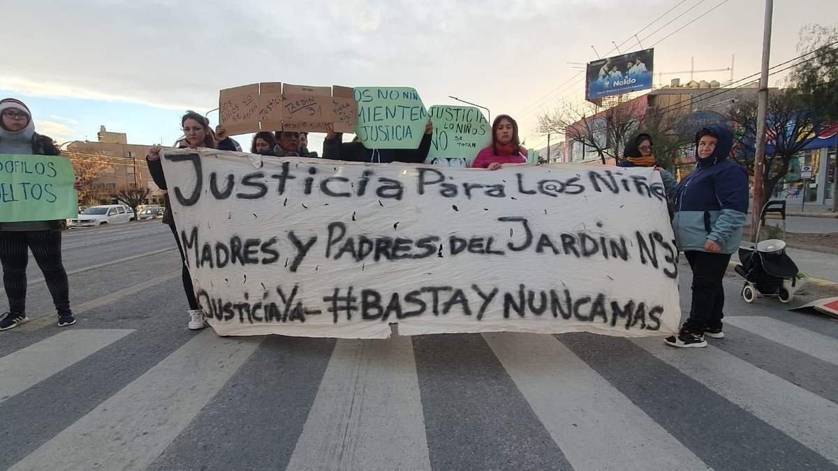 Pedido de justicia para la víctimas del Jardín 31. Fuente: (Javier Manzano)