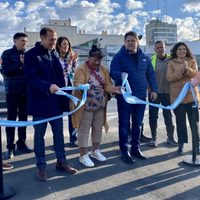 Se inauguró el nuevo cruce de Avenida Mosconi y San Luis en Neuquén capital