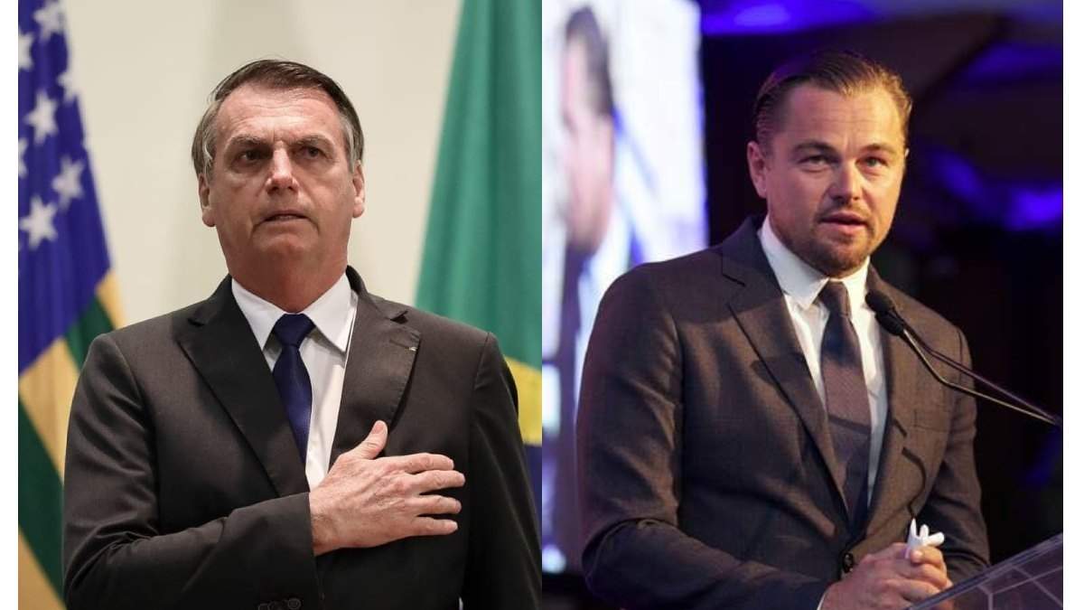 Bolsonaro y DiCaprio
