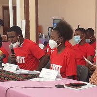 Haitianos exigen mesa de diálogo a INM, Comar y ACNUR