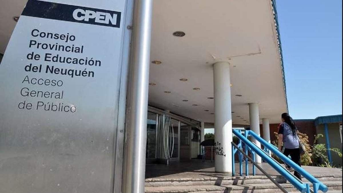 Padres de escuelas de Neuquén se movilizarán al Consejo Provincial de Educación por problemas edilicios. Fuente: (Gobierno de Neuquén)