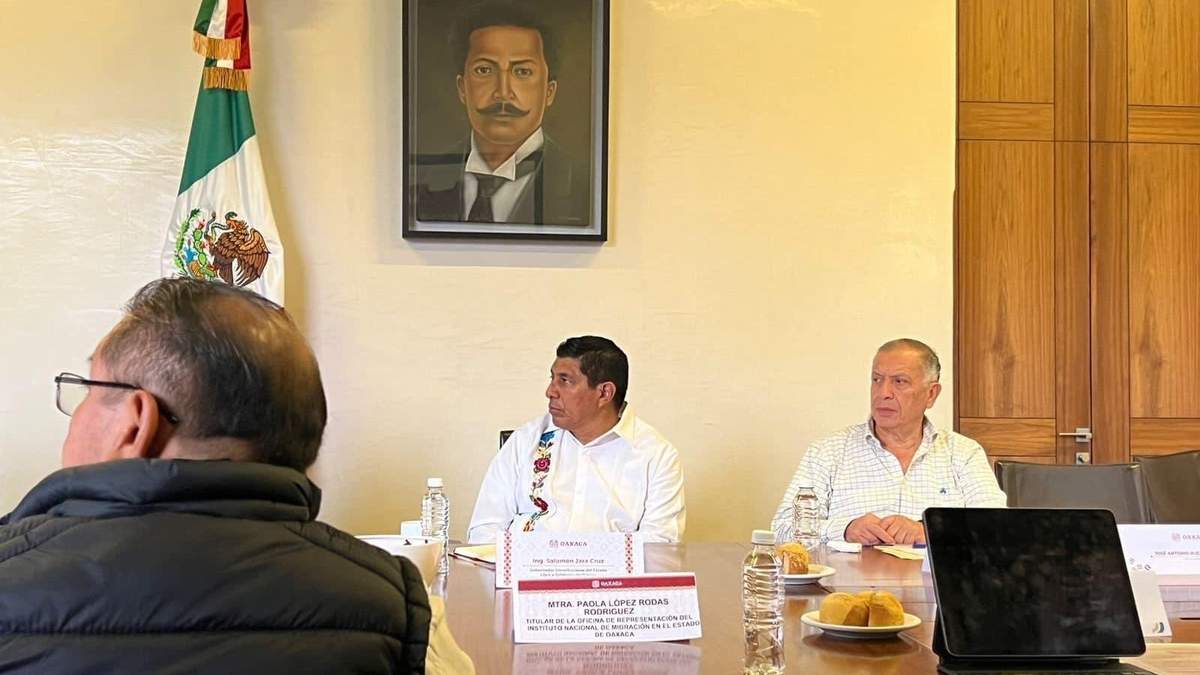 El gobernador Salomón Jara
