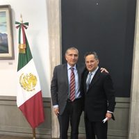 “Seguimos en la construcción del proyecto”: Nieto en reunión con Adán Augusto López