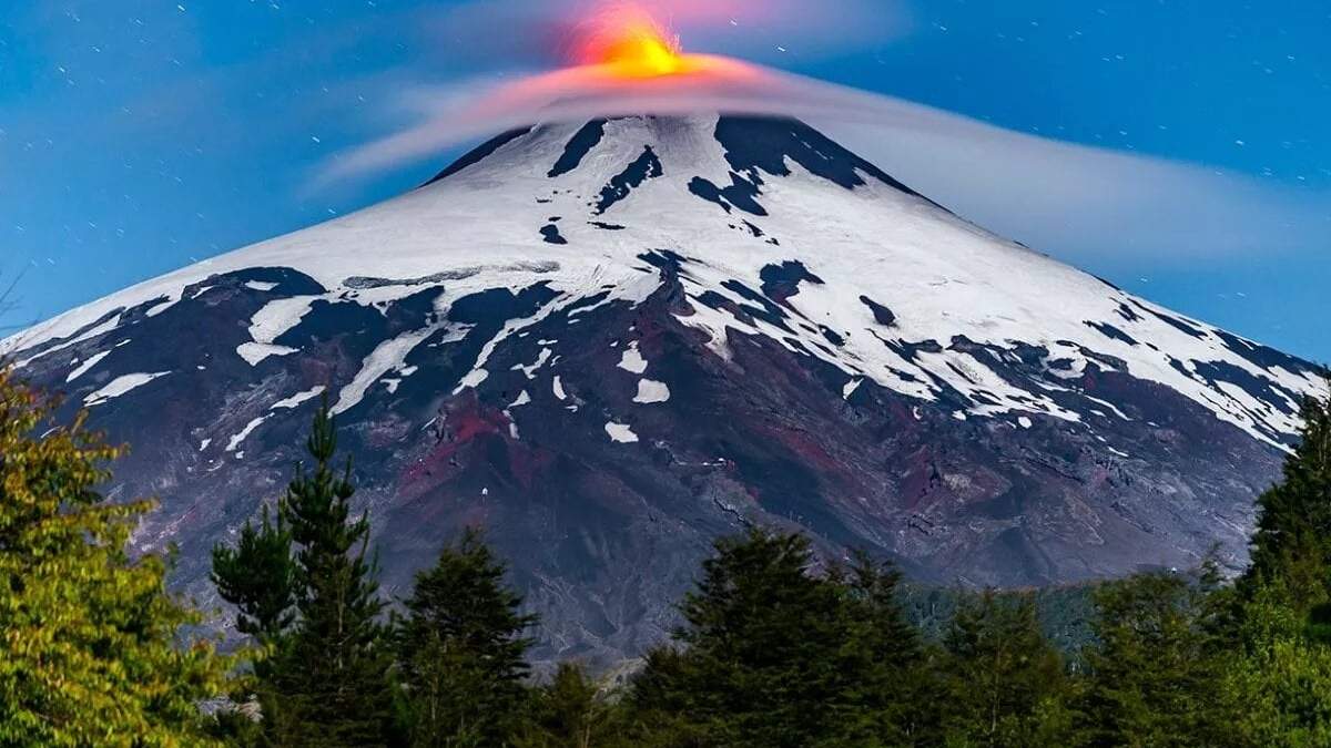 Volcán Villarrica. Fuente (El Cordillerano).