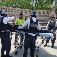 Hombre lanza ácido a su expareja y a su hijo en la Plaza Principal de Aguascalientes