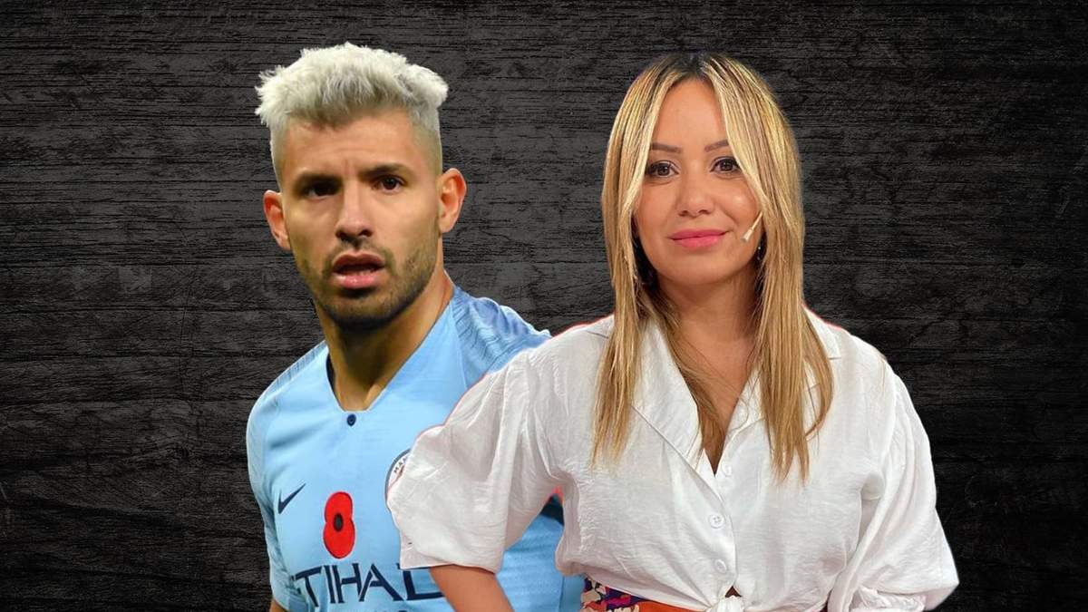 Karina La Princesita y el Kun Agüero. Fuente: (Minuto Neuquén)