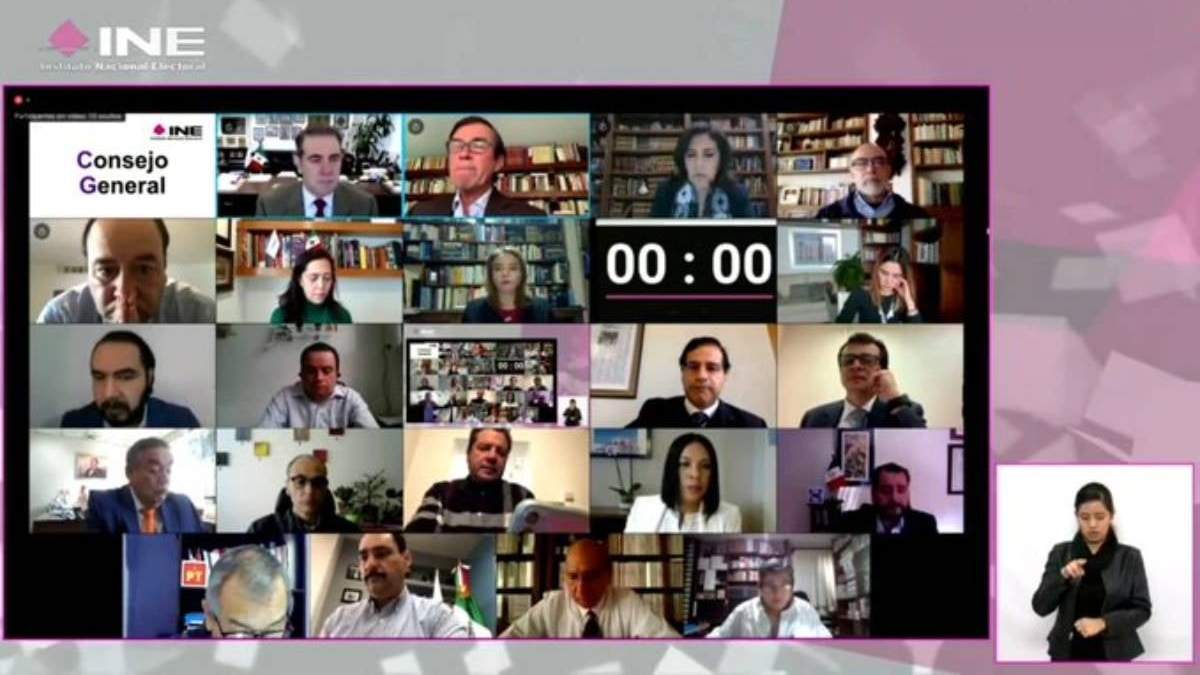 Integrantes del Consejo General del INE