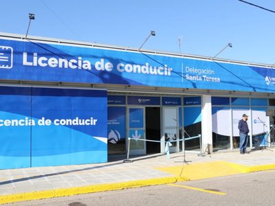 El centro de licencias de conducir del barrio Santa Teresa reabrió sus puertas