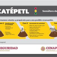 El Popocatépetl registra segunda explosión del día; permanece alerta Amarillo Fase 3 (Video)