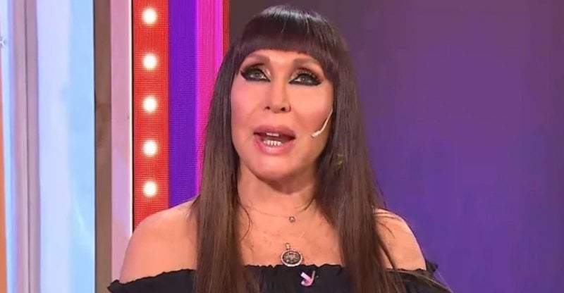 Moria Casán. Foto: (Twitter)