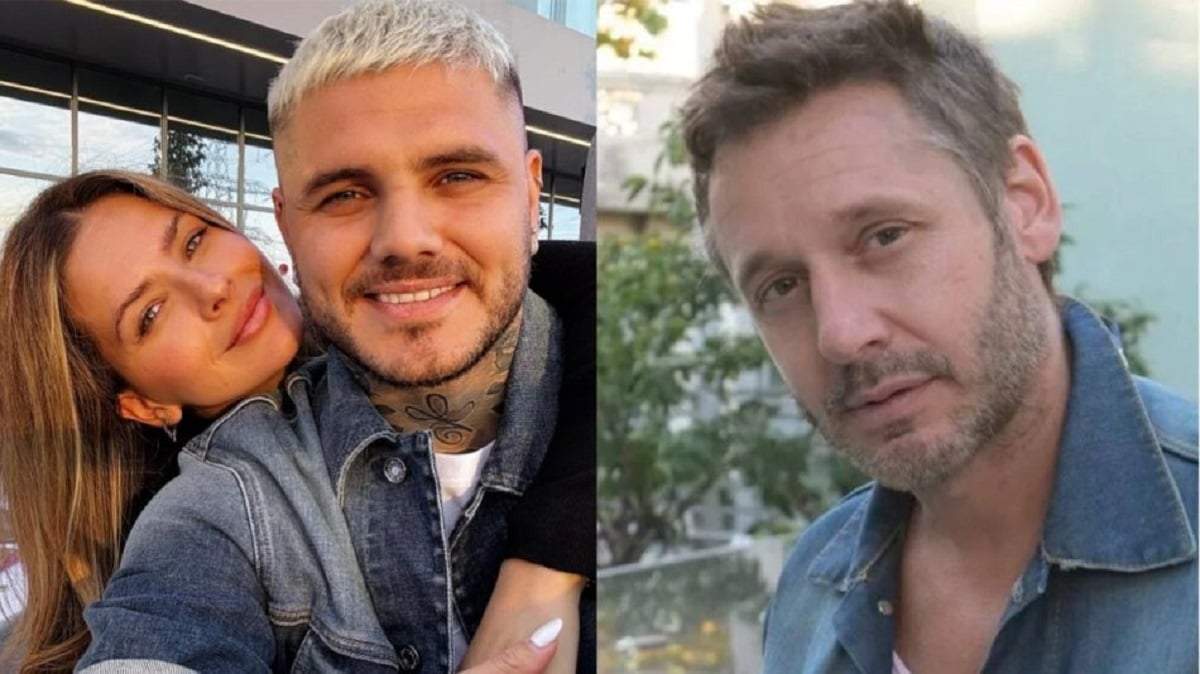 China Suárez, Mauro Icardi y Benjamín Vicuña. Fuente: (Instagram)