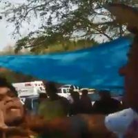 Candidato al gobierno de SLP de RSP agrede a un joven durante mitin