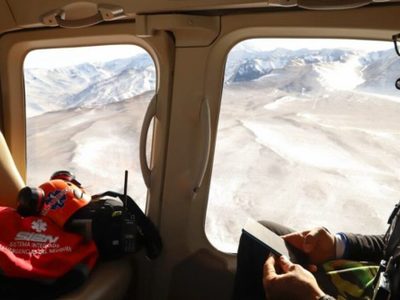 Neuquén suma un helicóptero para la búsqueda de un criancero en el norte