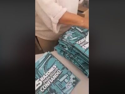 Empacan propaganda del PAN en un presunto inmueble del gobierno de Querétaro (Video)