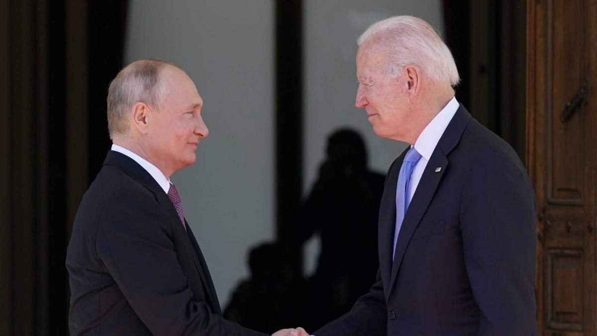 Vladimir Putin y Joe Biden, presidentes de Rusia y Estados Unidos. Fuente: (Twitter)