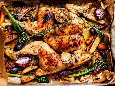 No te pierdas de este pollo al horno rendidor pero con una vuelta muy especial