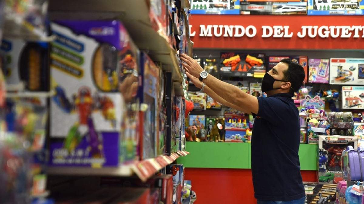 Los juguetes aumentaron un 40%. Fuente: (Twitter)