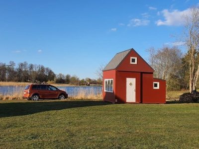 Crean una casa sustentable que se puede desarmar como un origami