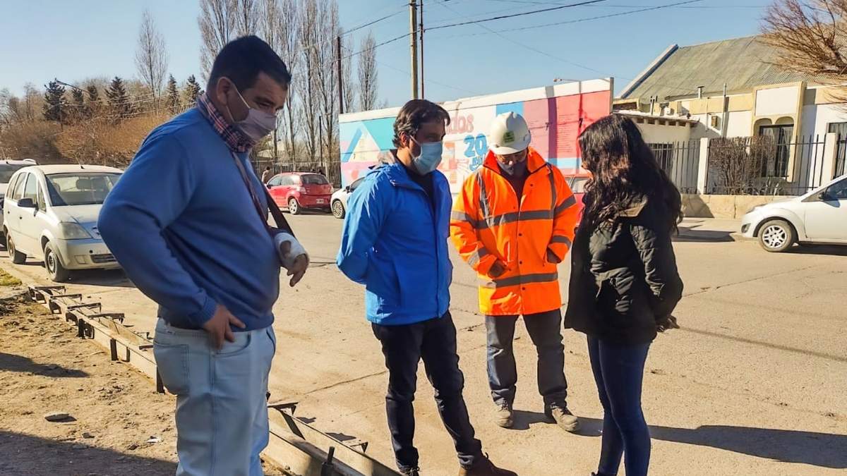 Obras en Zapala. Fuente: (Twitter)