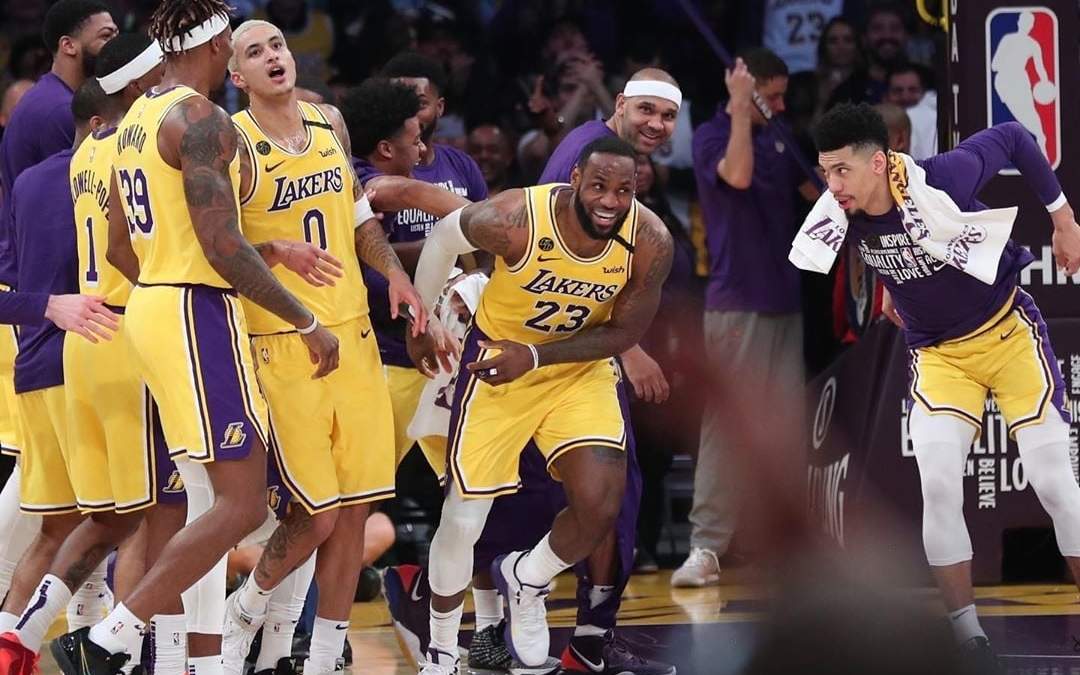 Los Angeles Lakers. Fuente: (Instagram)