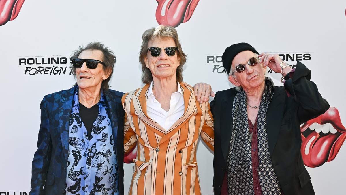 Ronnie Wood, Mick Jagger y Keith Richards asisten al evento de lanzamiento del álbum "Foreign Tongues" en NY