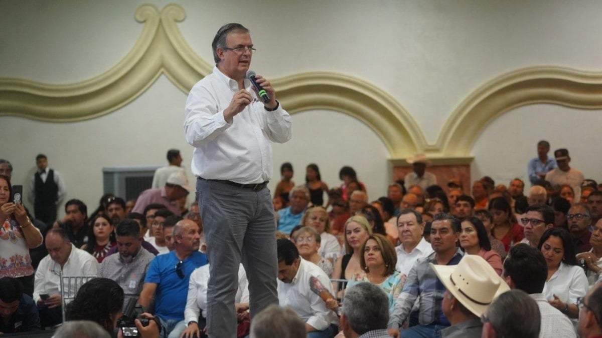 Marcelo Ebrard en Torreón, Coahuila