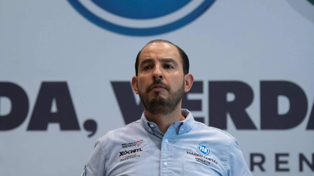 El dirigente nacional del PAN, Marko Cortés