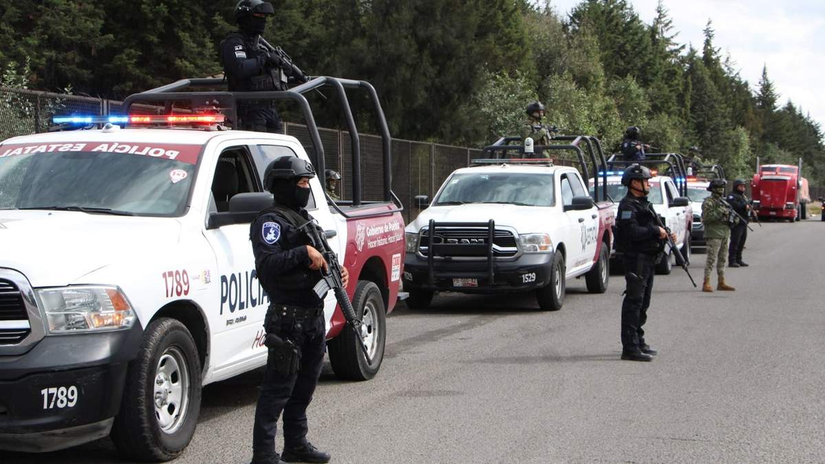 La policía de Puebla