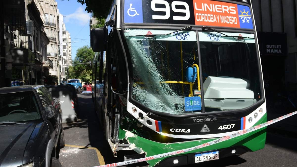 En Balvanera el tránsito se encuentra reducido por el accidente. Fuente: (Twitter)