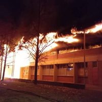 Un nuevo ataque incendiario en la Universidad de Concepción aumenta la tensión en Chile