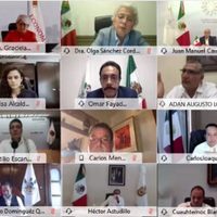 Sánchez Cordero y Conago pactan coordinación ante repunte de covid-19
