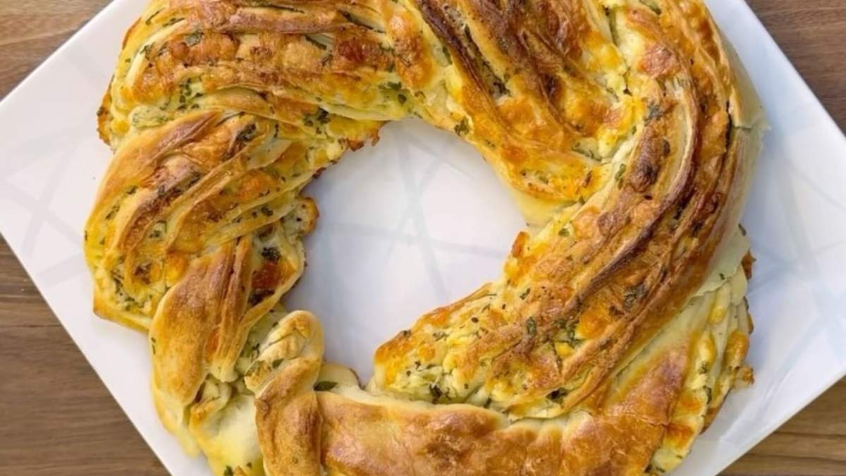 Rosca de Pascua salada. Fuente: (Javier Rosemberg)