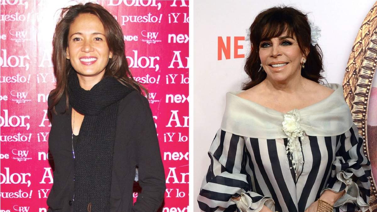 Yolanda Andrade y Verónica Castro. Fuente: (Twitter)