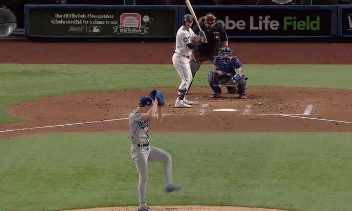 El tercer partido entre los Dodgers de Los Ángeles y los Rays de Tampa Bay.