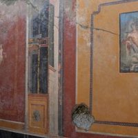 Descubren una pintura de Narciso en atrio antiguo de Pompeya