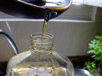 En Zapala se recolectaron 500 litros de aceite vegetal usado