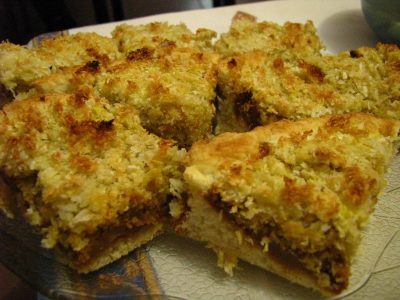 Poné la pava: tarta de coco y avena exprés, fácil, riquisima y liviana, la mejor opción para tus meriendas