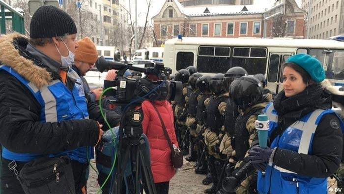 A los reporteros de DW en Rusia se les dijo que su oficina sería cerrada