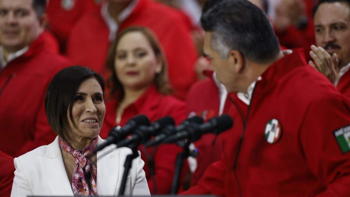 Rosario Robles y Alejandro Moreno