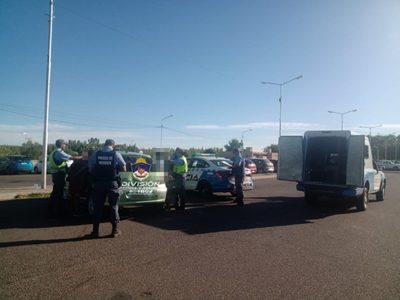 Trataron de robar elementos de una camioneta en la Isla 132 y terminaron detenidos