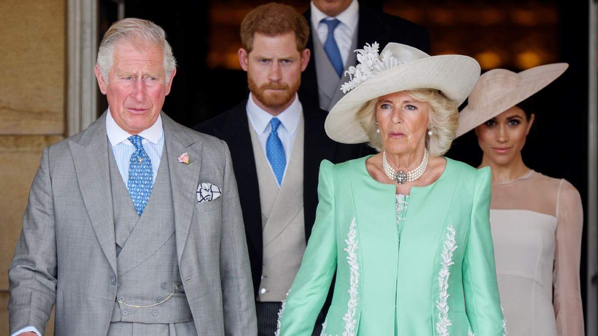 Carlos, Camilla, Harry y Meghan. Fuente: (Instagram)