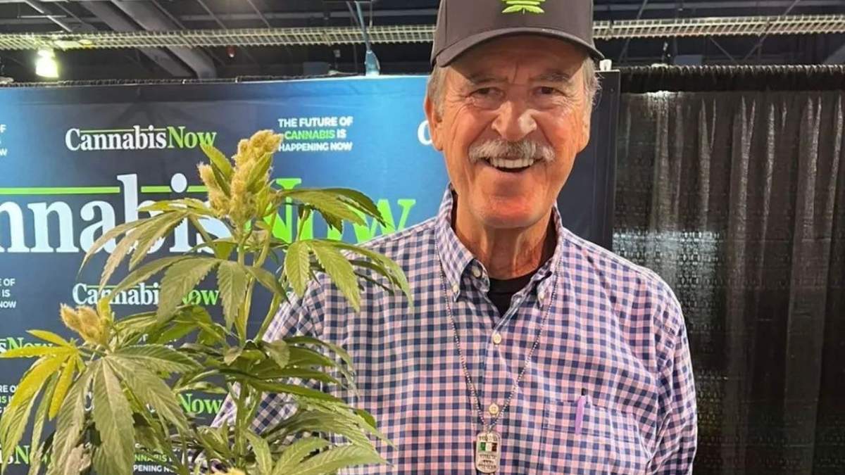El expresidente en un evento en el que participó para promover la legalización de la cannabis en Las Vegas